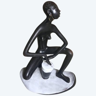 Leopold Anzengruber (1912-1979) Ceramique Made In Austria, Circa 1950