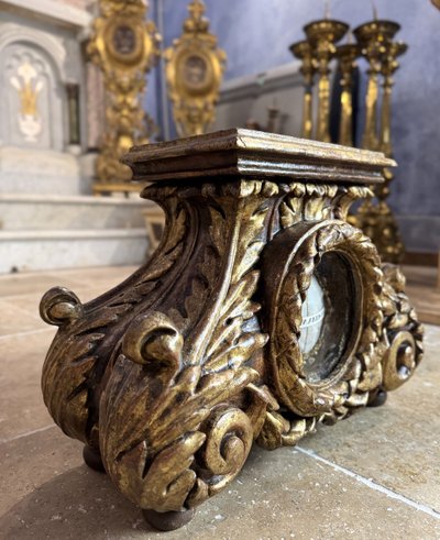 Socle Reliquaire De Saint Amand - Début XVIIIe