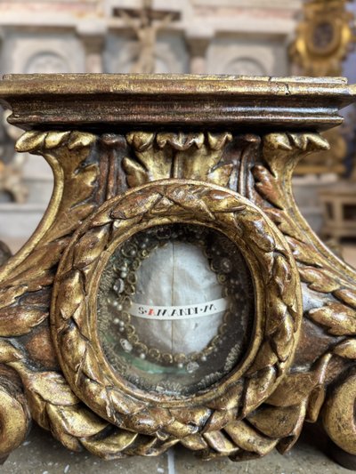 Socle Reliquaire De Saint Amand - Début XVIIIe