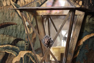 Neoclassical sconce lantern, 20th century