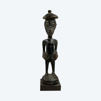 ANTHROPOMORPHE STATUETTE - Senufo-Kultur, Elfenbeinküste - Erste Hälfte des 20. Jahrhunderts