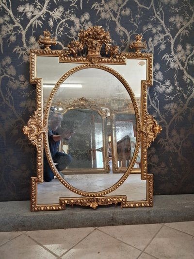 Miroir parecloses XIX  123x95