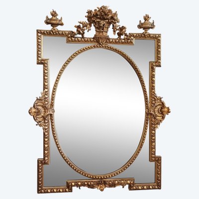 Miroir parecloses XIX  123x95
