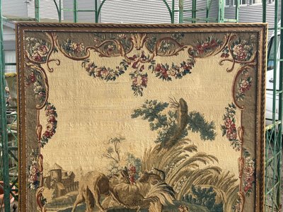 Tapisserie De La Manufacture Royale D’aubusson époque Fin XVIIIème