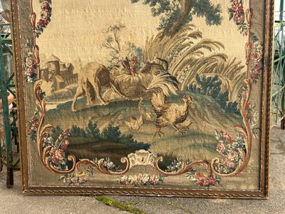 Tapisserie De La Manufacture Royale D’aubusson époque Fin XVIIIème