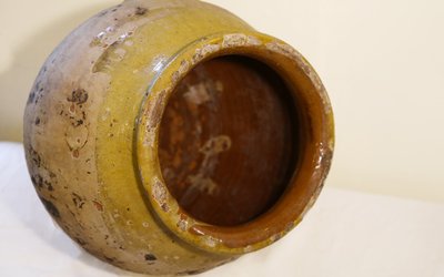 Terracotta "Biot" jar 19th century