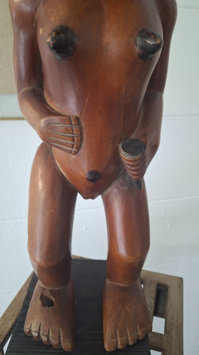 Statua di Chokwe dal Congo. ARTE PRIMARIA