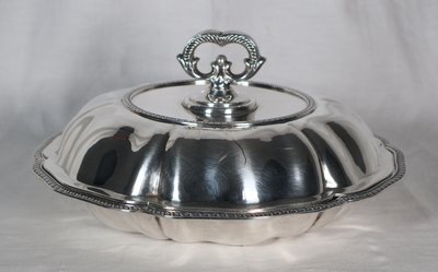 Gemüseschüssel aus 925er Sterlingsilber Griechisch 20.