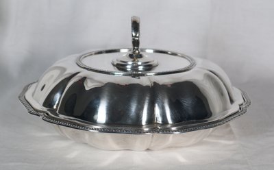 Gemüseschüssel aus 925er Sterlingsilber Griechisch 20.