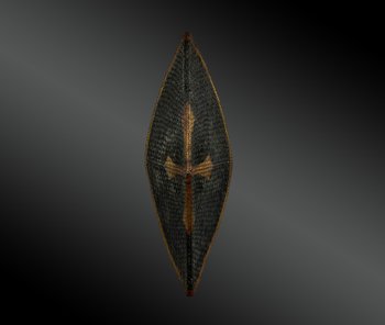 CHAPEAU d’ARME plat de samouraï Jingasa De type Nirayama - Japon - Fin de l’ère Meiji (1868-1912)