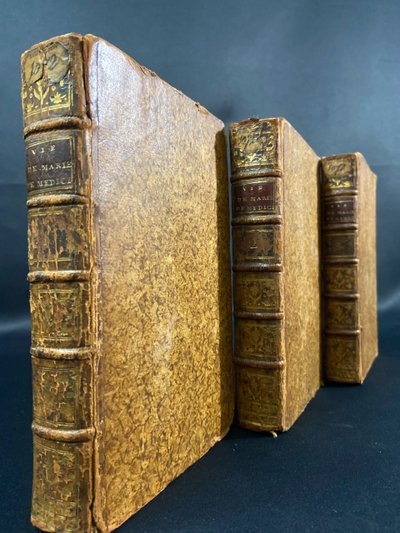 Life of Marie de Médicis Queen of France & Navarre 3 bound volumes 18th century 1778