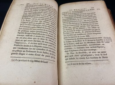 Life of Marie de Médicis Queen of France & Navarre 3 bound volumes 18th century 1778