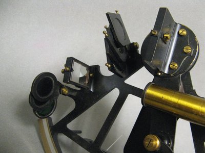 Sextant C Plath Hamburg About 1900. German Navy.
