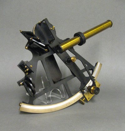 Sextant C Plath Hamburg About 1900. German Navy.