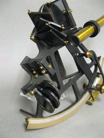 Sextant C Plath Hamburg About 1900. German Navy.
