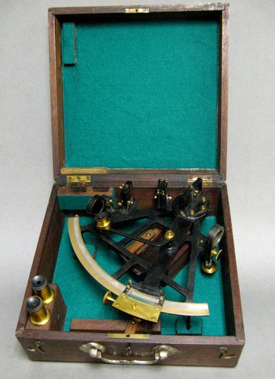 Sextant C Plath Hamburg About 1900. German Navy.