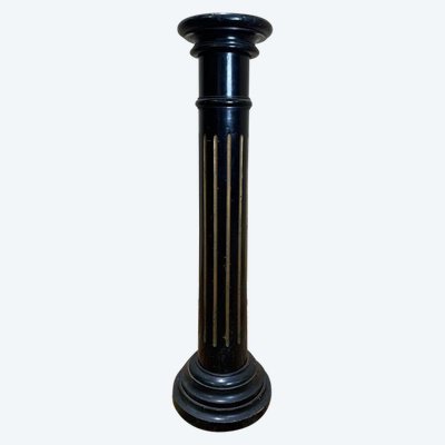 Column - blackened wood seal Napoleon III
