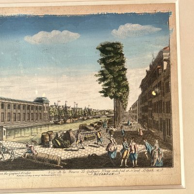 Three optical views, Netherlands, 18th century