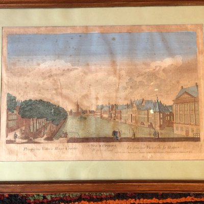 Three optical views, Netherlands, 18th century