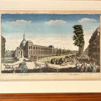 Three optical views, Netherlands, 18th century