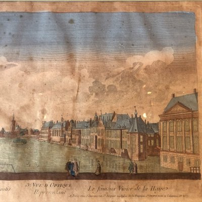 Three optical views, Netherlands, 18th century