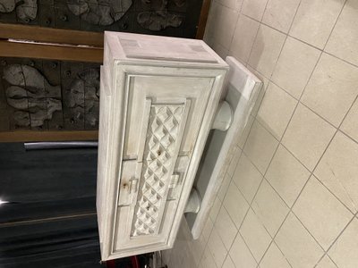 Credenza Art Déco di Charles Dudouyt in rovere sbiancato, circa 1930/1940