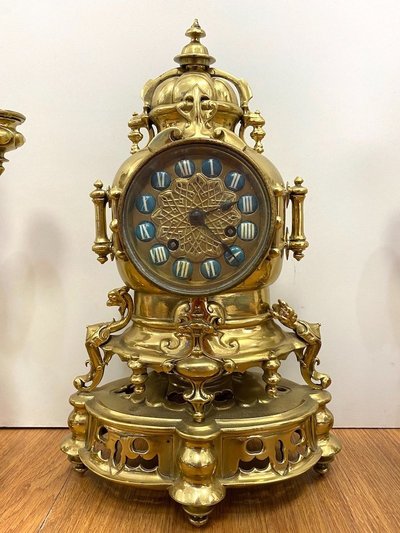 Finiture in bronzo dorato del periodo Napoleone III