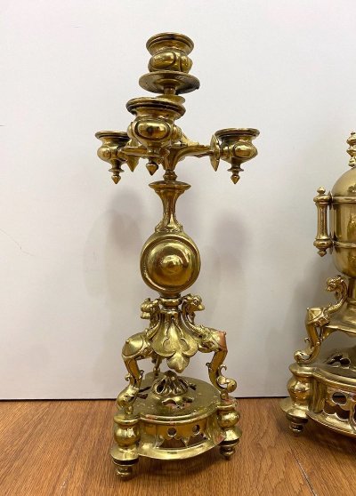 Finiture in bronzo dorato del periodo Napoleone III