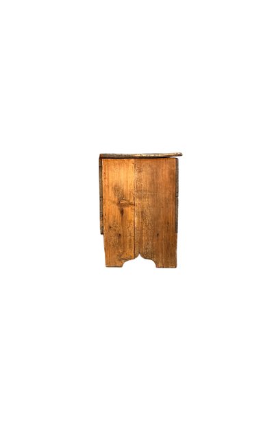 Cassapanca rustica incisa del 1800