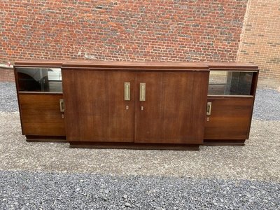 Grand Enfilade Art Deco En Palissandre, Circa 1930  (280cm)