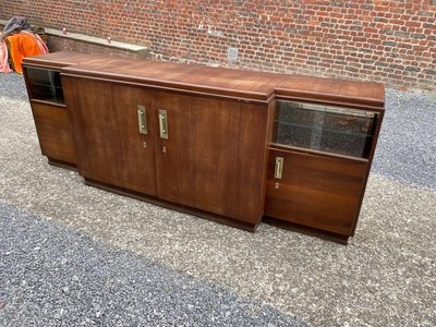 Grand Enfilade Art Deco En Palissandre, Circa 1930  (280cm)