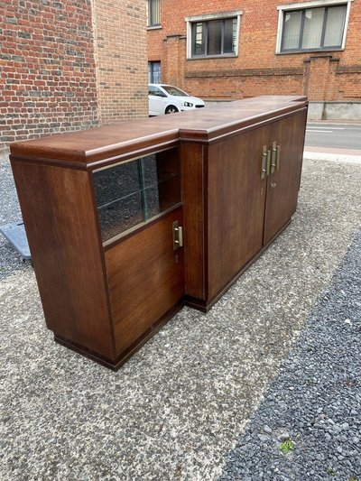 Grand Enfilade Art Deco En Palissandre, Circa 1930  (280cm)