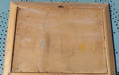 paesaggio della Provenza Olio su tavola XX secolo