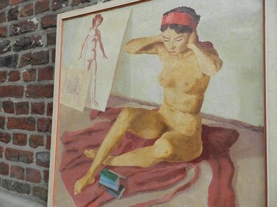 Bräuner, Oil on Canvas Signed and Dated 53