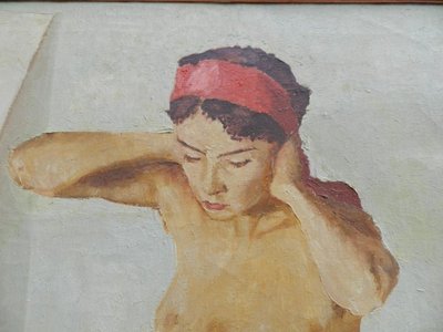 Bräuner, Oil on Canvas Signed and Dated 53