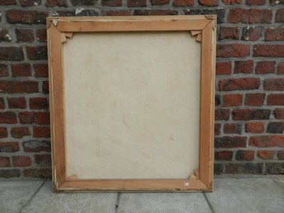 Bräuner, Oil on Canvas Signed and Dated 53