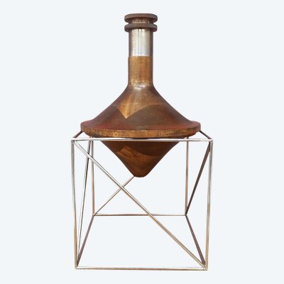 Rare Lampe Diabolo,  Attribuée à Max Sauzé Circa 1970