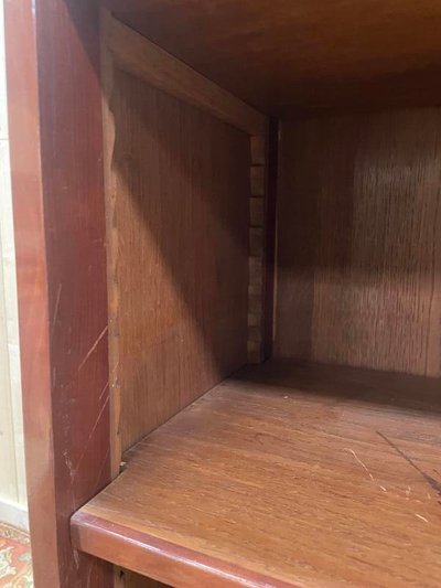 Bibus - Little Library in mahogany Library in Louis XVI style