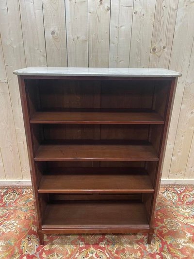 Bibus - Little Library in mahogany Library in Louis XVI style