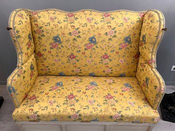 Rarissime Banquette A Système d'Epoque Louis XV Vers 1730