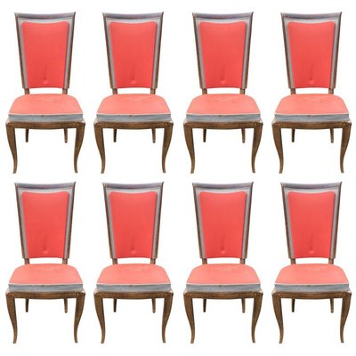 Suite Of 8 Art Deco Chairs, Circa 1930/1940