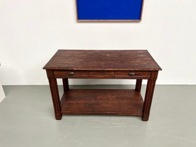 Piccolo tavolo da drappeggio in pino degli anni '50