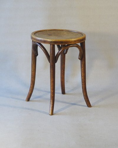 Tabouret Baumann "ménager" N°92 vers 1930, no Thonet