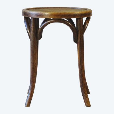 Tabouret Baumann "ménager" N°92 vers 1930, no Thonet