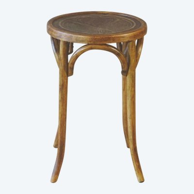So-called piano stool by Baumann 1930, bistro, no Thonet