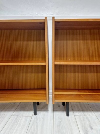 Coppia di librerie di metà secolo