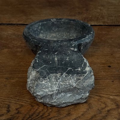 Small stoup in grey Sainte-Anne marble, Louis XIV period