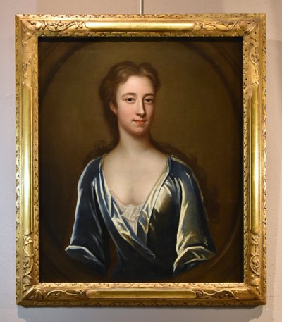 Porträts zweier englischer Eheleute aus dem 18. Jahrhundert, Godfrey Kneller (1646 - 1723)