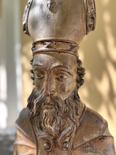 Busto di vescovo - XVIII secolo