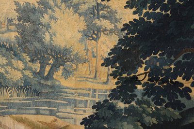 Flemish "Verdure" tapestry, 18th century